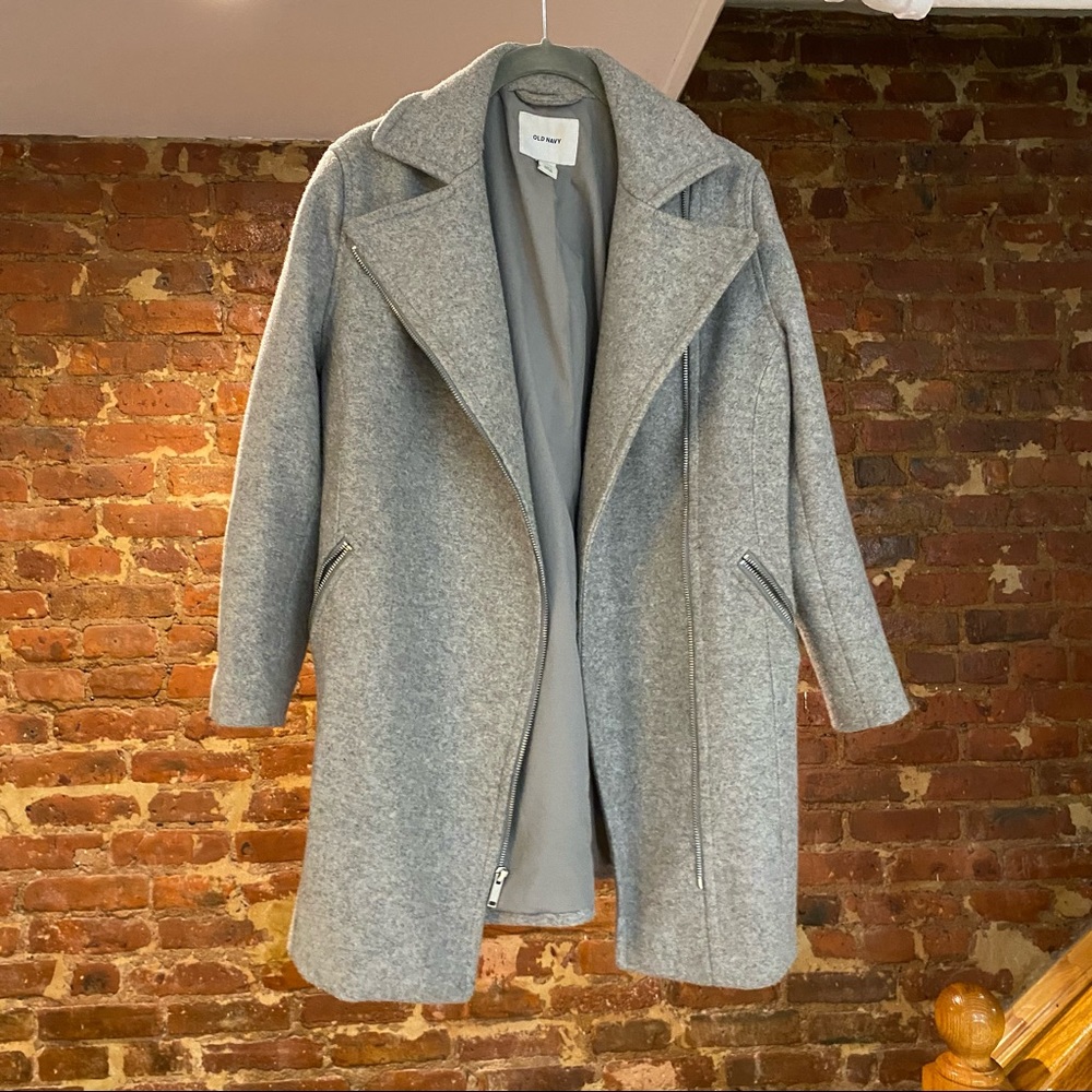 Old Navy Grey Pea Coat